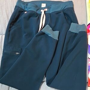 FIGS Scrub Jogger pants TEAL